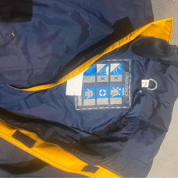 Tribord Waterproof  Technical Sailing Hooded Jacket Boys Girls Kids 10 /12 - Picture 3 of 6